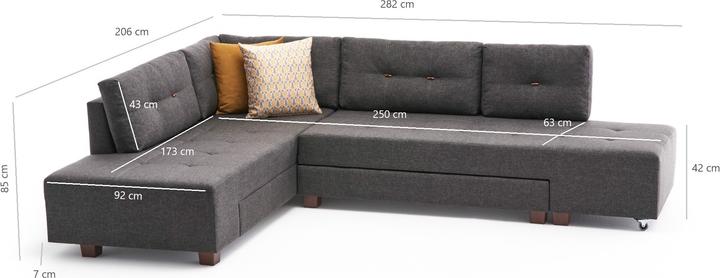 Produktbild Atelier del Sofa Cali (Ecksofa)