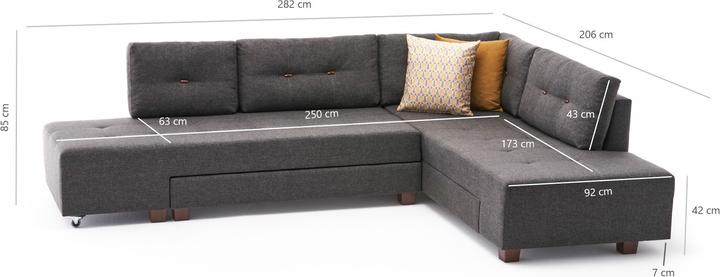 Immagine prodotto Atelier del Sofa Cali (Divano ad angolo)