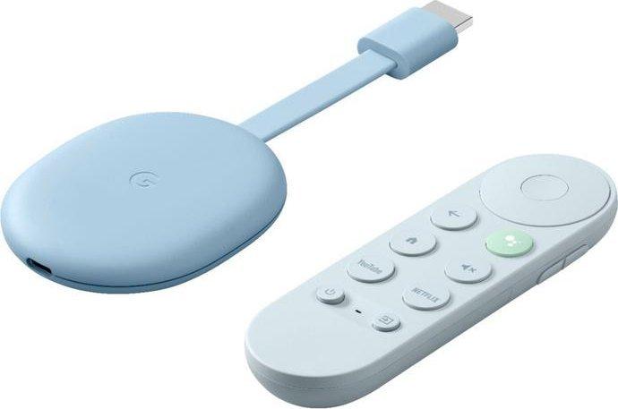 Produktbild Google Chromecast 4K Media Player with TV Blue