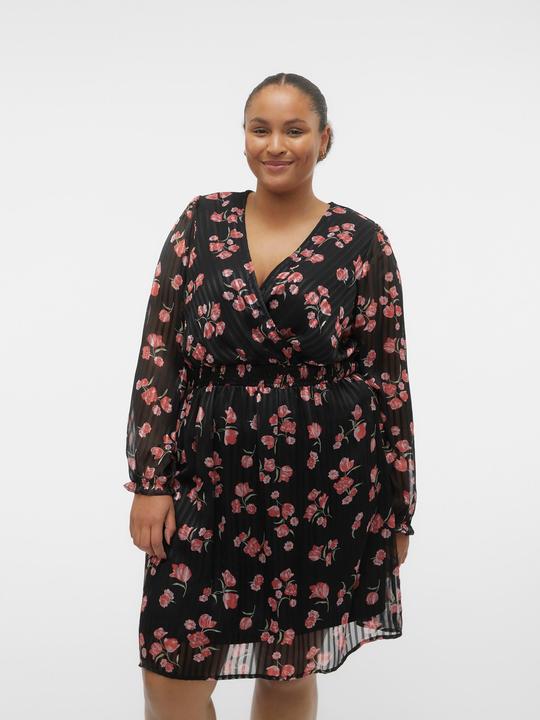 Produktbild Vero Moda Vmrosey L/S Short Dress Wvn Exp Cur Kleid (44)