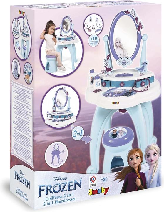 Produktbild Smoby Frozen 2 in 1 Frisiertisch