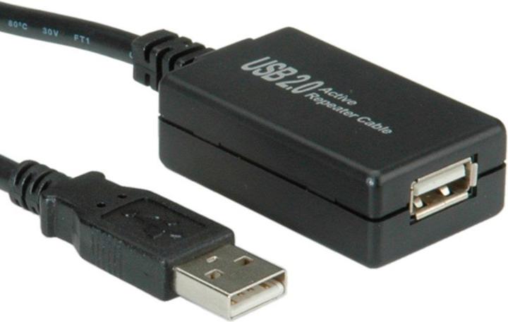 Value USB-Verlängerungskabel (12 m, USB 2.0)