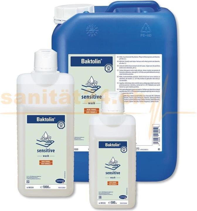 Image du produit Baktolin sensitive lotion hygiénique lot (Savon liquide, 500 ml)