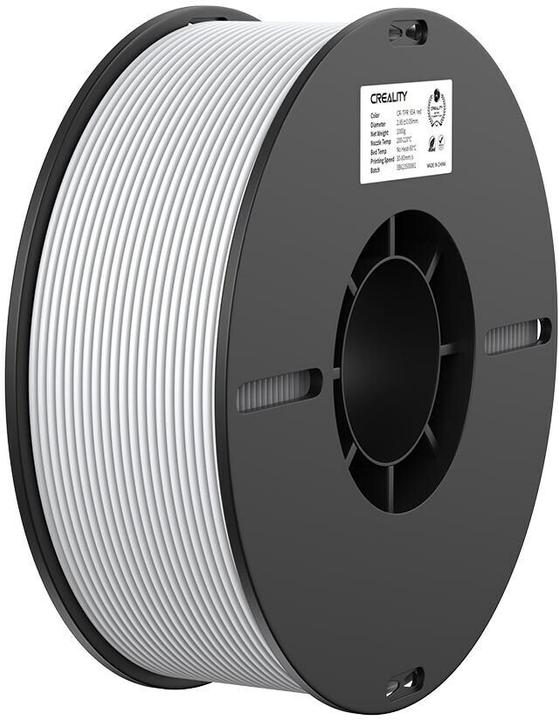 Image du produit Creality Filament TPR Blanc 2.85 mm 1.29 kg (TPU, 2.85 mm, 1290 g, Blanc)