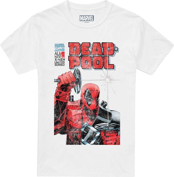 Actual product image Deadpool Mens Comic Cover T-Shirt (4XL)