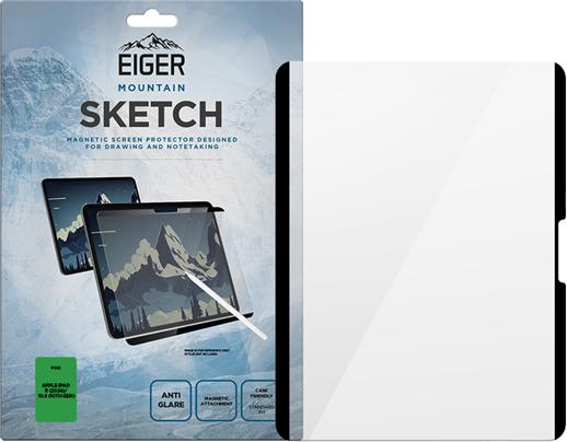 Actual product image Eiger magnetic paper-like display cover Mountain Sketch Tablet Screen Protector (1 Piece, iPad Air 11 2024 (M2), iPad 10.9 (2022))