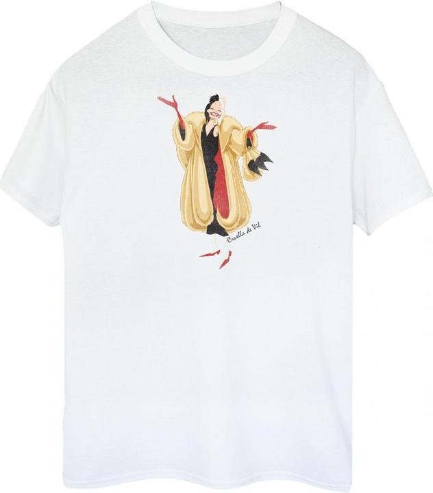 Immagine prodotto 101 Dalmatians Maglietta Cruella De Vil Boyfriend Donna/Ladies (XL)