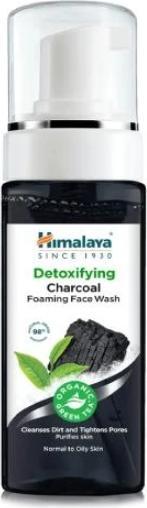 Himalaya Detoxifying Charcoal Foaming Face Wash Face Wash Activated Charcoal Foam 150Ml (Foam, 150 ml)