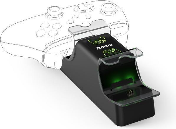 Hama Stazione di ricarica per Xbox Series X/S (Xbox Series X, Xbox One X, Xbox One S, Xbox Serie S)