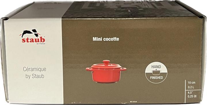 Productafbeelding Staub Mini Cocotte (10 cm, Braadpan + kasserol, Keramiek)