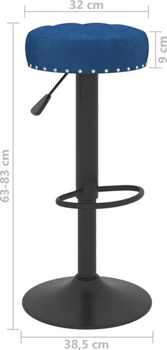 Actual product image VidaXL Bar stool