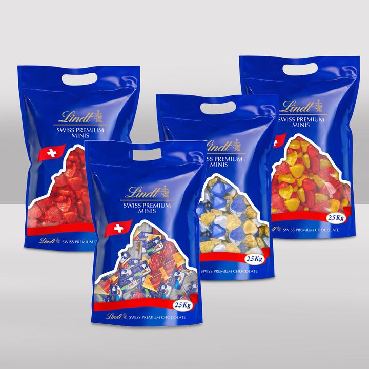 Actual product image Lindt Napolitains Assorted (2500 g)