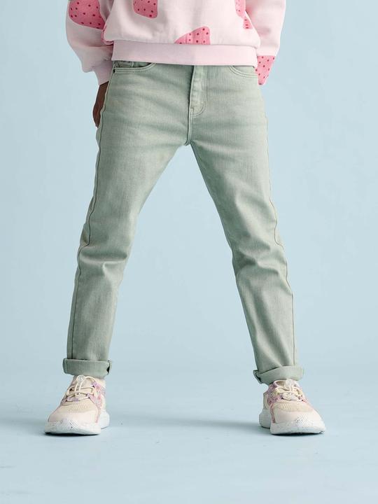Produktbild Vertbaudet Mädchen Slim-Fit-Hose, Hüftweite REGULAR (92)