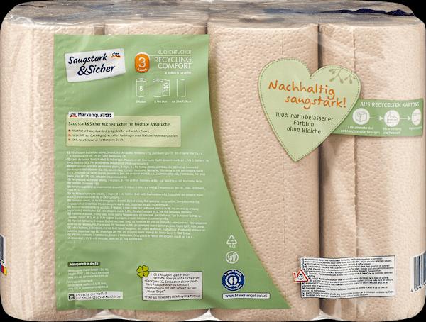 Actual product image dm Saugstark&Sicher Kitchen roll