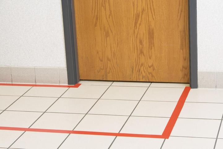 Immagine prodotto Brady B-726, nastri per marcare i pavimenti, vinile autoadesivo, giallo, 75mm x 33m