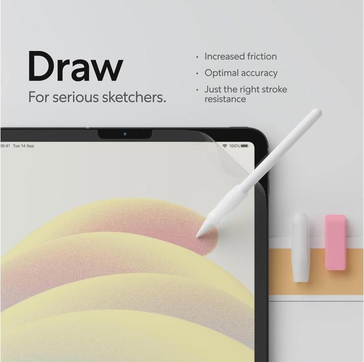 Produktbild Paperlike Displayschutzfolie (2 Stück, iPad Pro 12.9 2020 (4. Gen), iPad Pro 12.9 2018 (3. Gen), IPAD PRO 12.9 2021, iPad Pro 12.9, iPad Pro 12.9 2022 (6. Gen), iPad Pro 12.9 2021 (5. Gen))