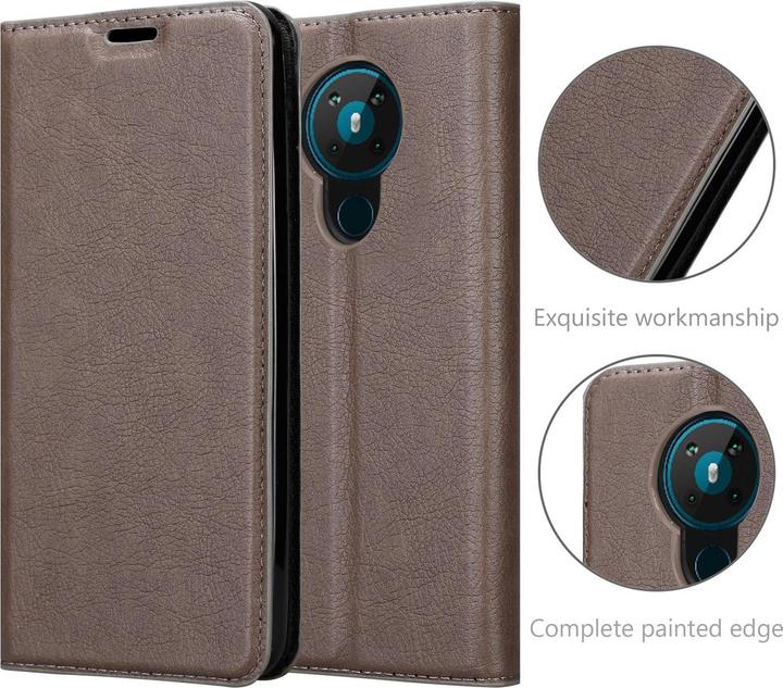 Actual product image Cadorabo Book Invisible Magnet Cover (Nokia 5.3)