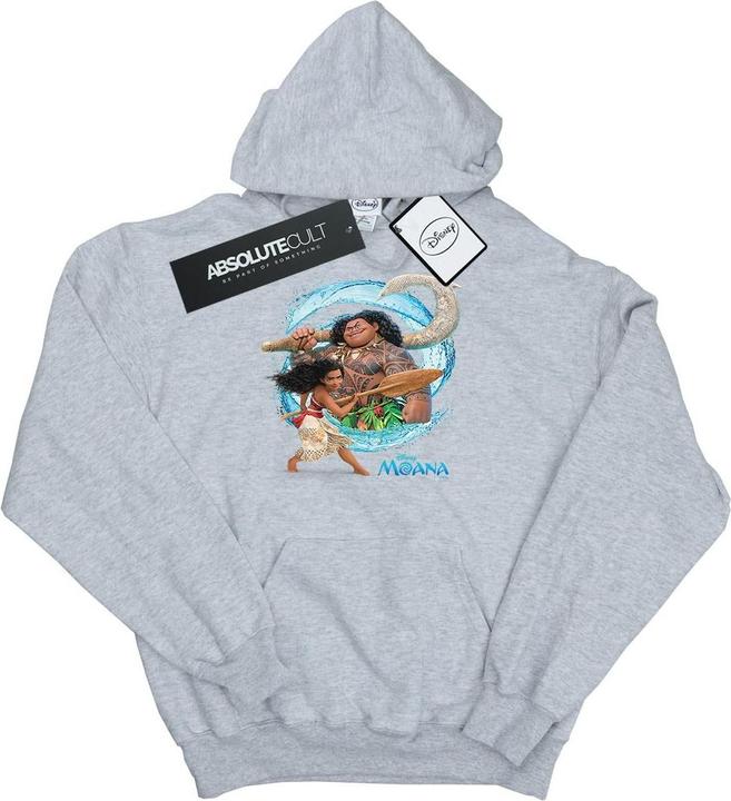 Actual product image Disney Mens Moana And Maui Wave Hoodie (S)