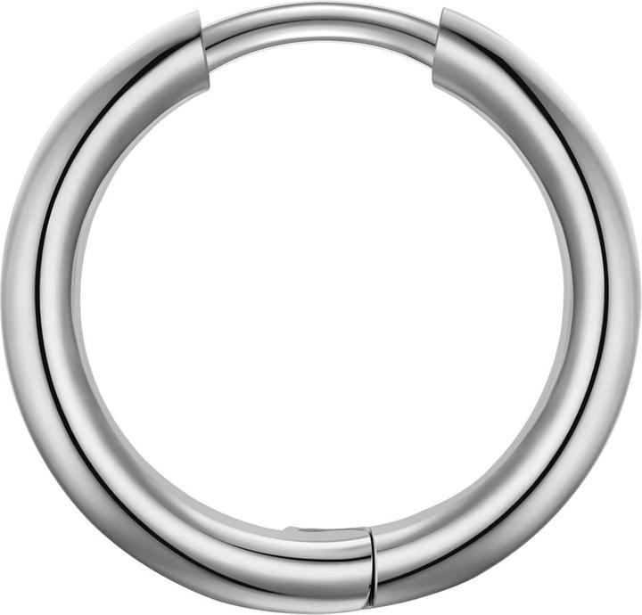 Actual product image True Rebels Men's hoop earrings - 36796 (Stainless steel)