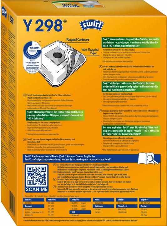 Actual product image Swirl Y 298 (1 x)