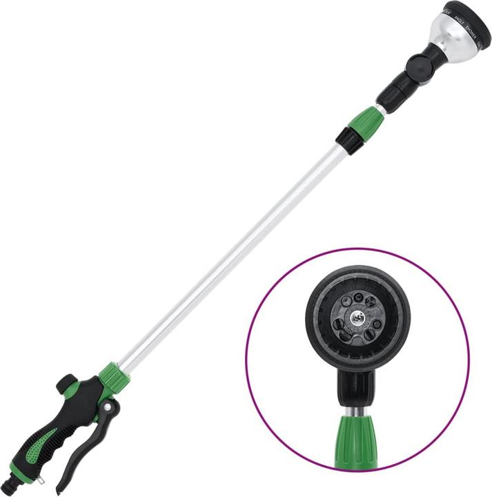 Actual product image VidaXL Telescopic spray lance with 10 patterns 75-110 cm
