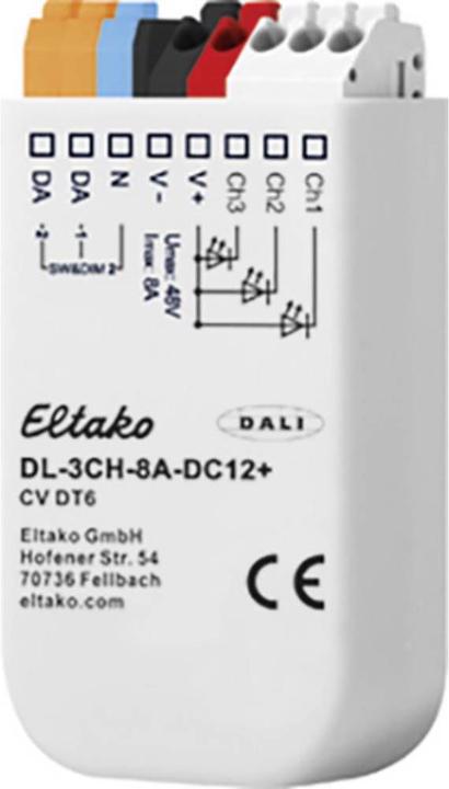 Produktbild Eltako LED Dimmer 3 Kanal DALI 8 A