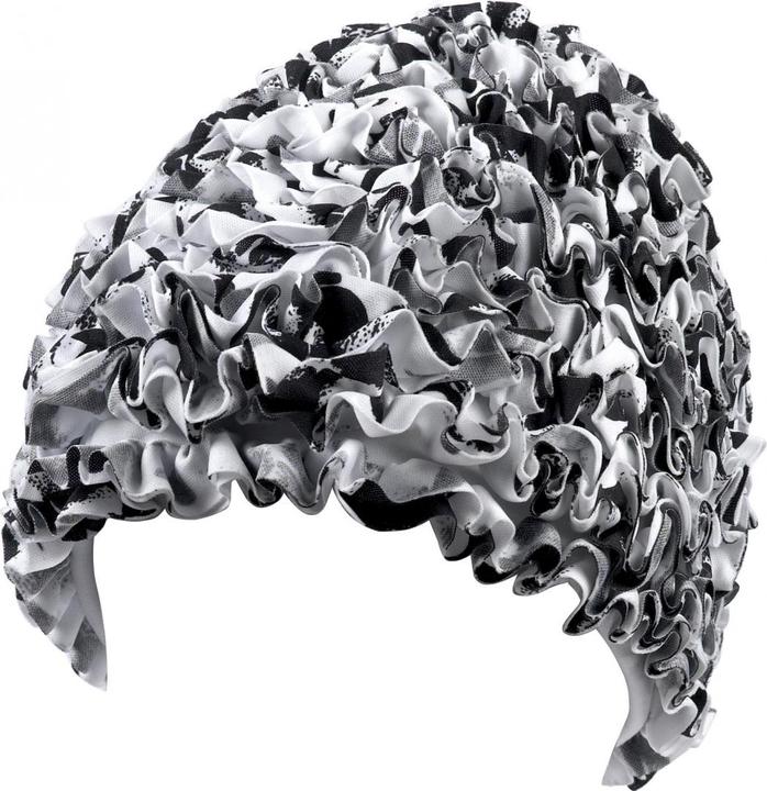Produktbild Beco Rüschenhaube Standard | weiss/schwarz | STK