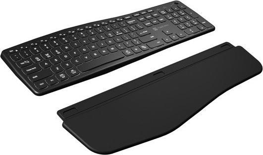 Produktbild Genesis Klawiatura Natec KLAWIATURA NATEC PORIFERA US BEZPRZEWODOWA BLUETOOTH + 2.4GHZ X-SCISSOR PODŚWIETLEN (Eng. Int., Kabellos)