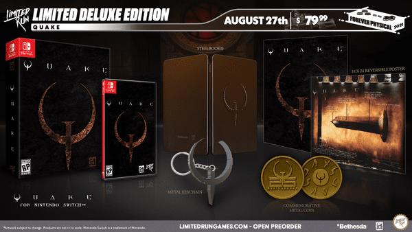 Actual product image Limited Run Quake (Deluxe Edition) (import) (Switch, EN)