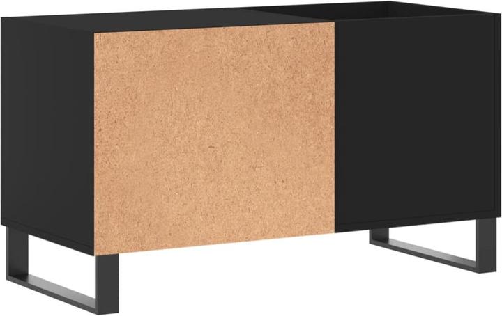 Produktbild VidaXL Plattenschrank Schwarz 85x38x48 cm Holzwerkstoff, Farbe