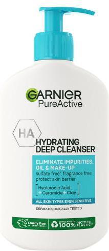 Image du produit Garnier Pure Active Hydrating Deep Cleanser - Gel nettoyant - 250ml (Gel, 250 ml)