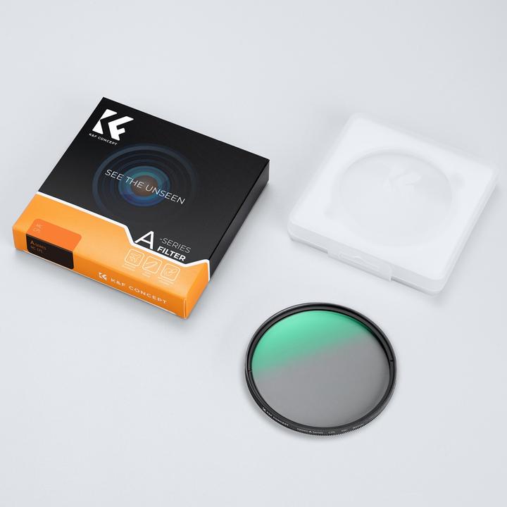 Actual product image K&F Concept 67MM CPL, Slim, Green Coated