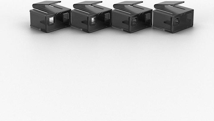 Actual product image Lindy RJ45 port lock with key