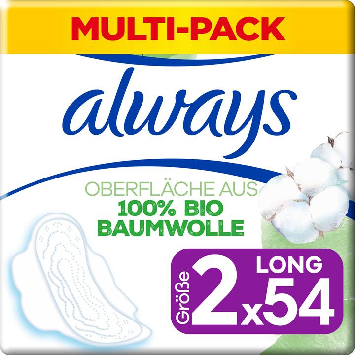 Always Cotton Protection (54 x, Sanitary pads)