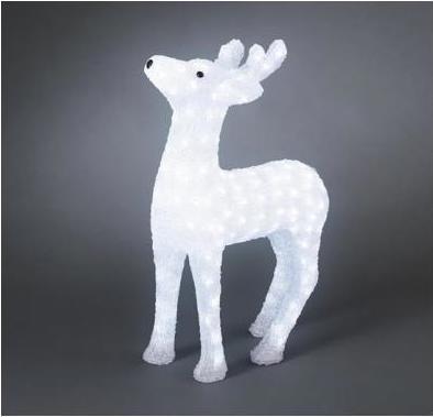 Produktbild Konstsmide Acryl-Figur Rentier Kalt-Weiss