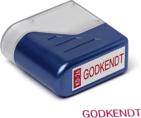 Immagine prodotto Trodat Timbro Deskmate Godkendt rød tekst