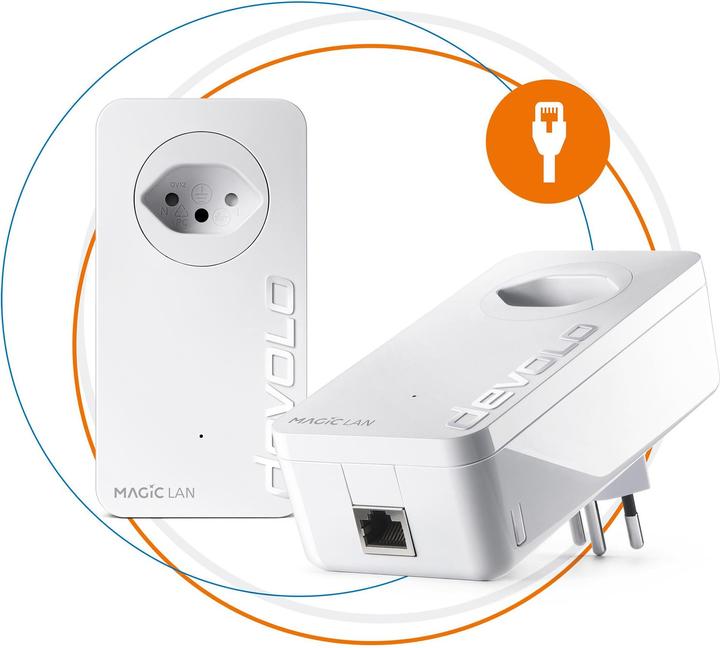 Produktbild Devolo Magic 2 LAN Starter Kit 1-1-2 (2400 Mbit/s)