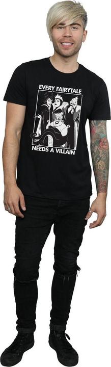 Immagine prodotto Disney Maglietta maschile in cotone Every Fairy Tale Needs A Villain (Ogni fiaba ha bisogno di un cattivo) (XL)
