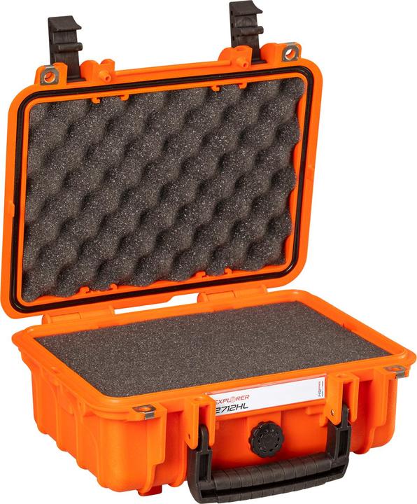 Immagine prodotto Explorer Cases Valigia da esterno 2712HL.O arancione con schiuma pick & pluck (L x H x P) (Borsa a tracolla per fotocamera, 6.60 l)