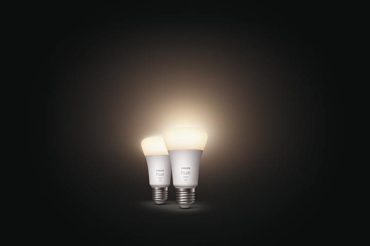 Image du produit Philips Hue White (E27, 9.50 W, 1050 lm, 2 x, F)
