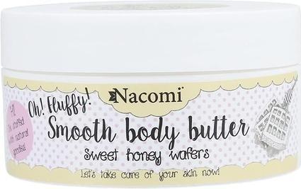Nacomi Burro corpo liscio Burro corpo Cialde al miele 100G (Crema corpo)