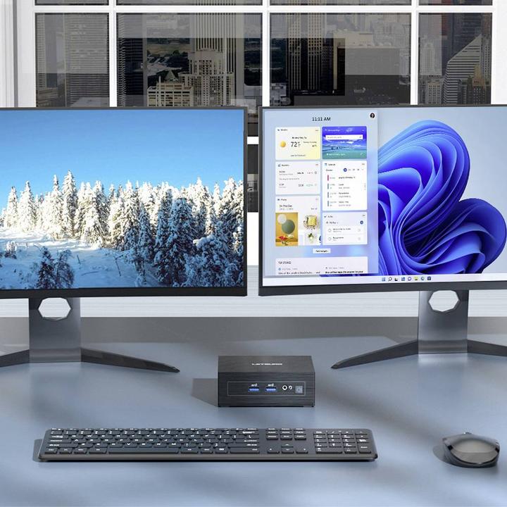 Produktbild Geekom LETSUNG Mini PC Golite11 Intel® Celeron® Gemini Lake Refresh 6GB RAM 128GB SSD Intel Win 11 Pro Go (Intel Celeron N4020, 6 GB, 128 GB)