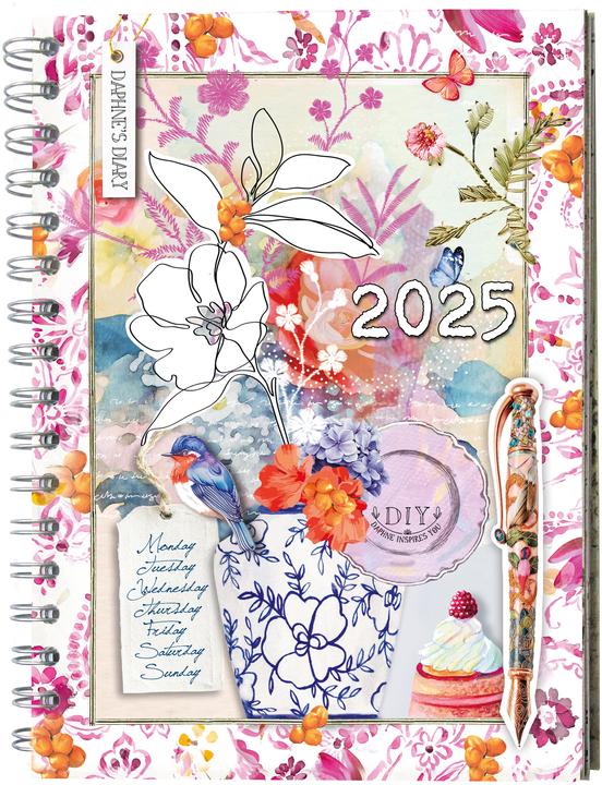 Actual product image Daphne's Diary - Pocket Calendar 2025 (German)