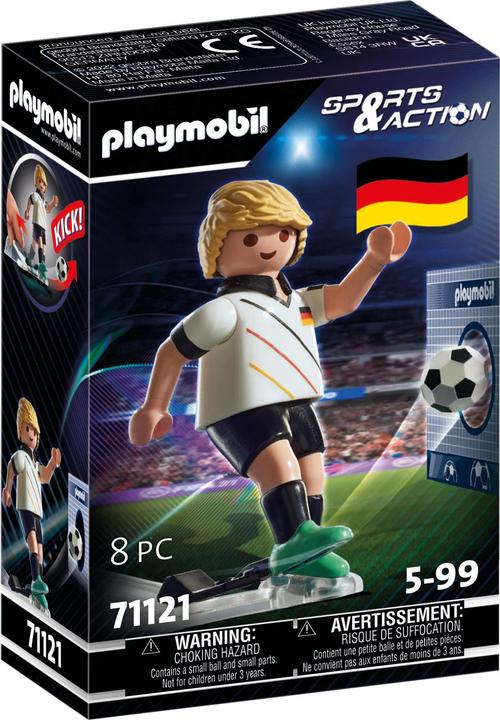 Actual product image Playmobil 71121 Football player Germany (71121, Playmobil Sports & Action)