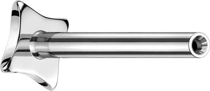 Produktbild Star Piercing Micro Threadless Labret-Stab Quadrat konkav silber (ohne Messing, Titan G23)