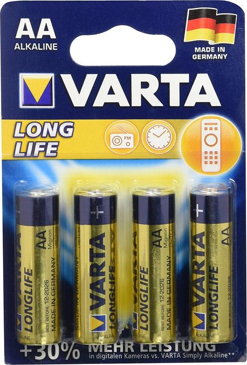 Varta Longlife (4 pcs., AA, 2800 mAh)