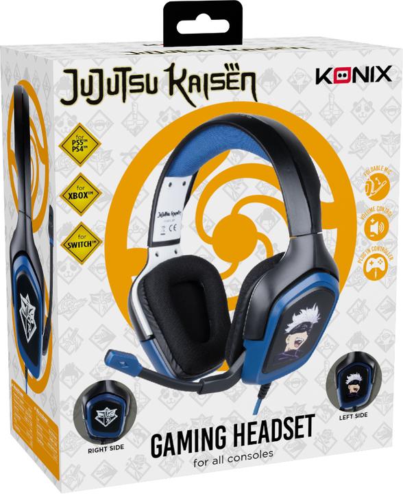 Produktbild NoName JUJUTSU KAISEN - Casque Filaire - PS4/PS5/XBOX/SWITCH/PHONE (Kabelgebunden)