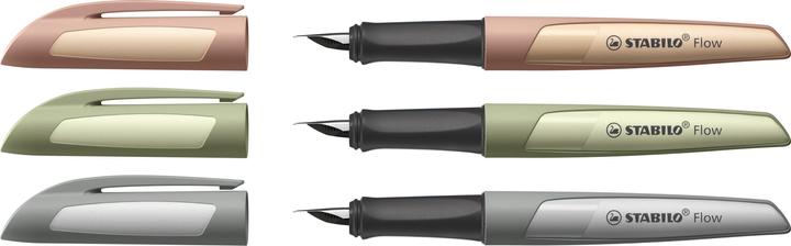 Actual product image STABILO Flow fountain pen monochrome 16 (Assorted, 16 x)