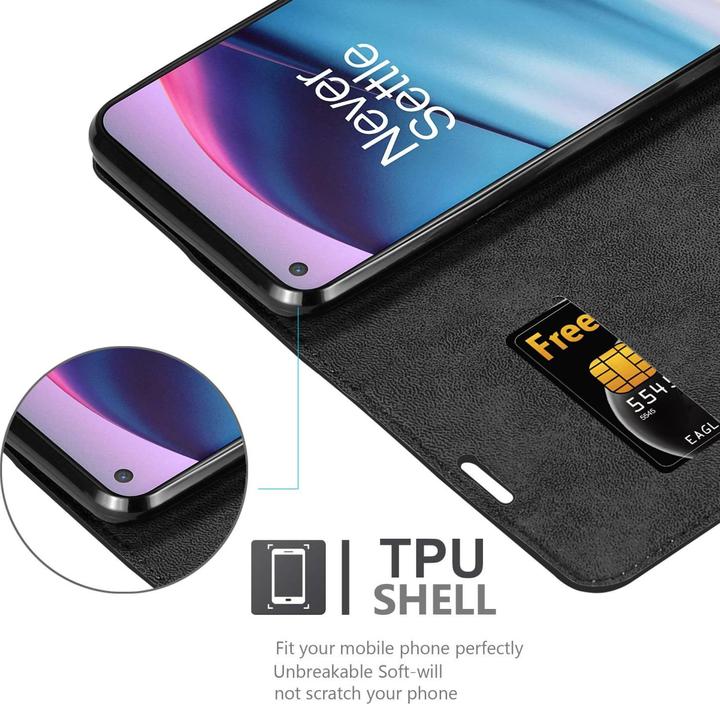 Image du produit Cadorabo Book Invis. Étui magnétique (OnePlus Nord CE 5G)