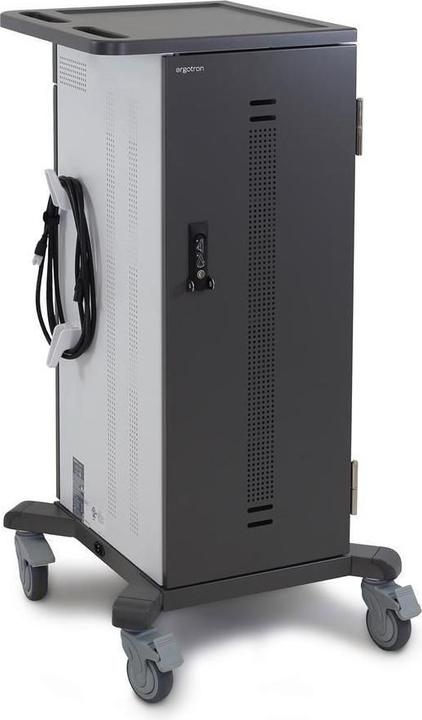 Ergotron YES35 - Chariot (charge uniquement) pour 35 appareils mobiles - verrouillable - Gris, blanc - Bilds